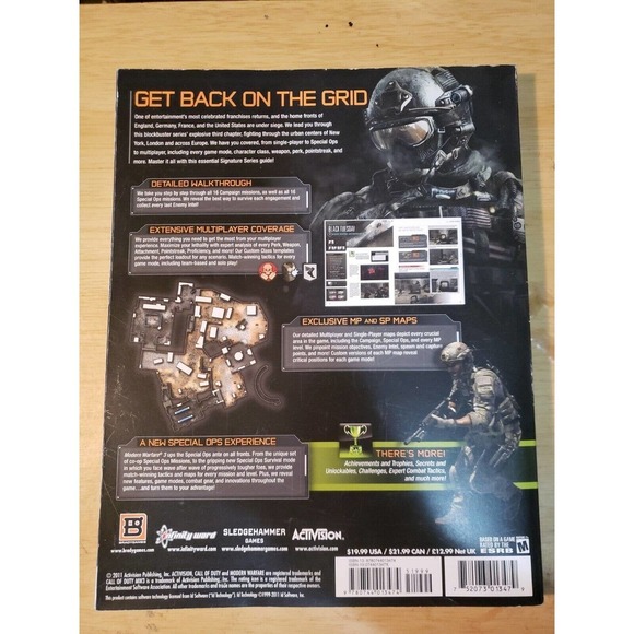 Bradygames Call of Duty MW3 Signature Series Official Strategy Guide 2011 - Picture 2 of 2